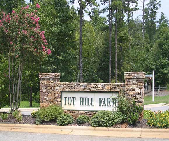 Tennessee Fieldstone Entrance Sign — Landscaping Stone in Denton, NC