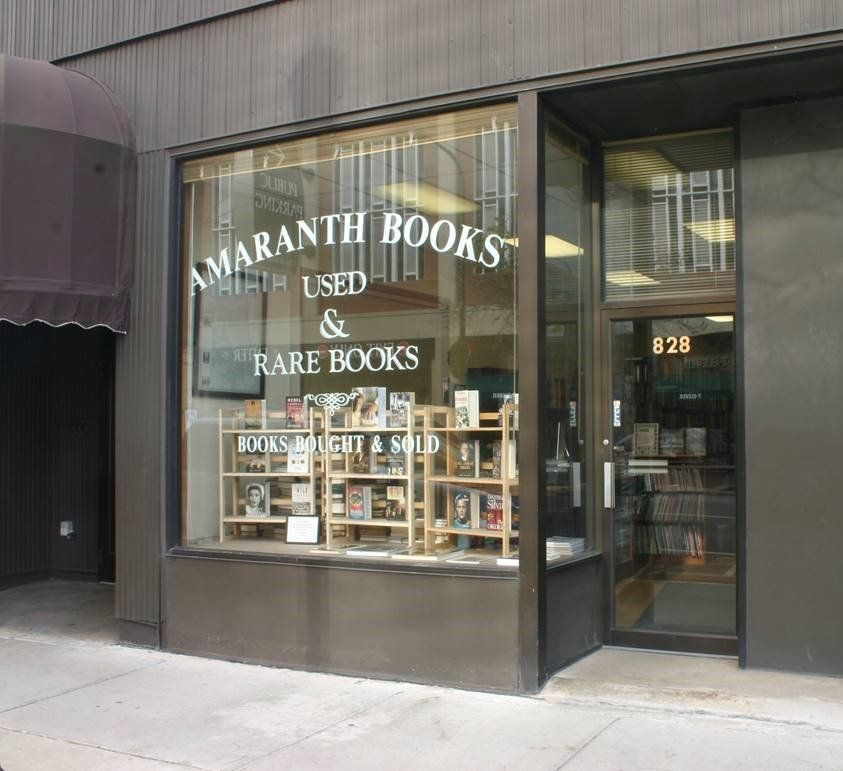 Rare Bookstore Evanston, IL Amaranth Books