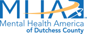 The logo for mental health america of dutchess county