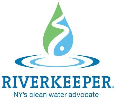 A logo for riverkeeper ny 's clean water advocate