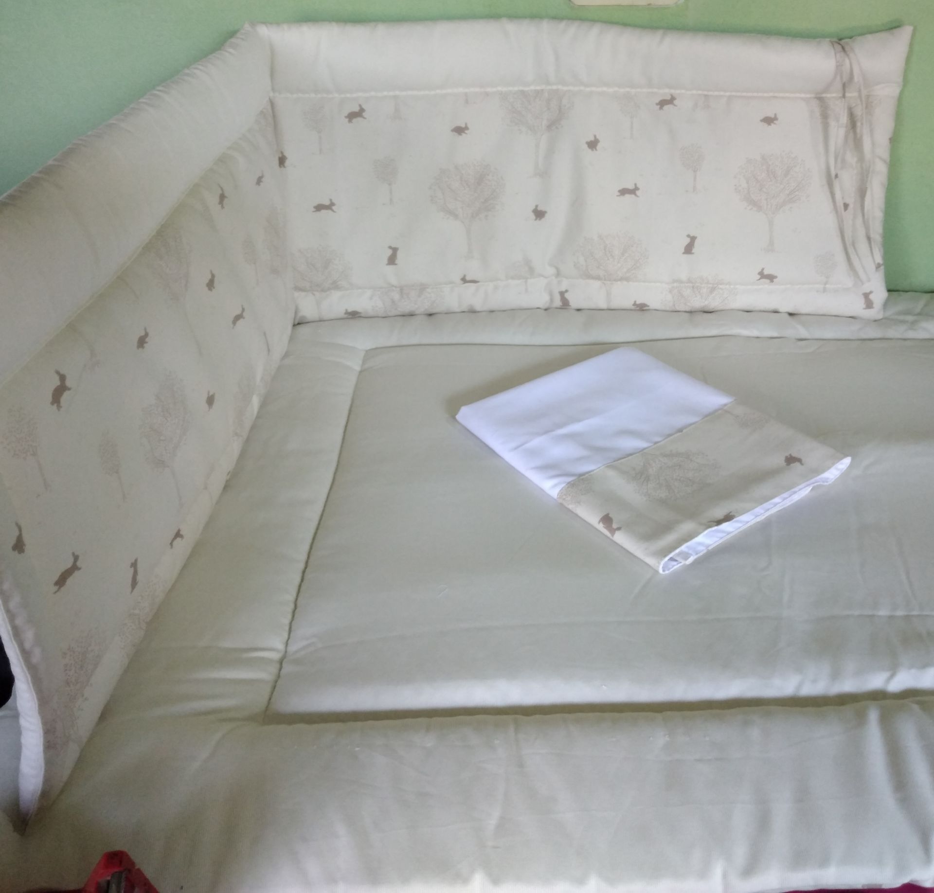 Set de practicuna conejito natural