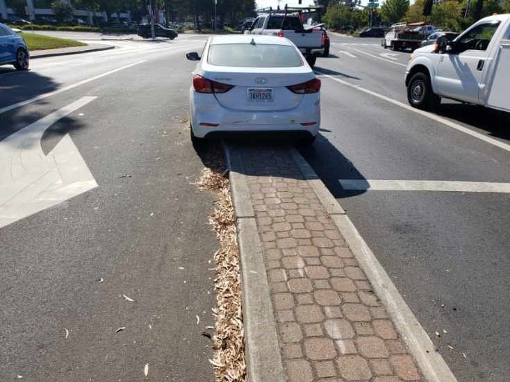 Car Stuck on the Road Gutter — Concord, CA — ABC Towing