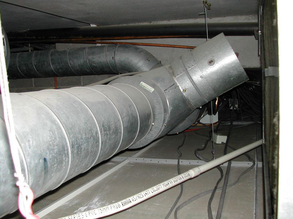 Dusty Air Ducts — Cambarine, QLD — Adec Services Pty Ltd