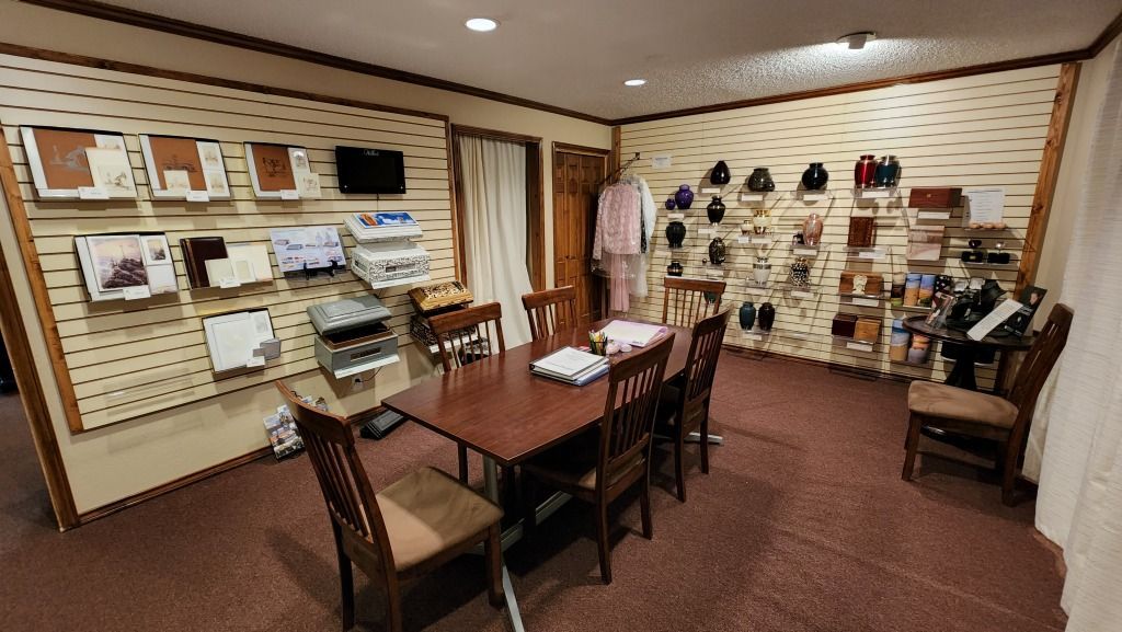 Harkey Funeral Home - Casket Display Room
