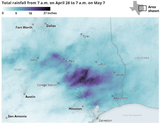 recent storm in texas