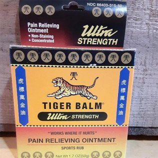 Tiger Balm pain relieving ointment