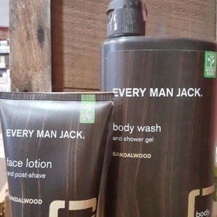 lotion and body wash bottles