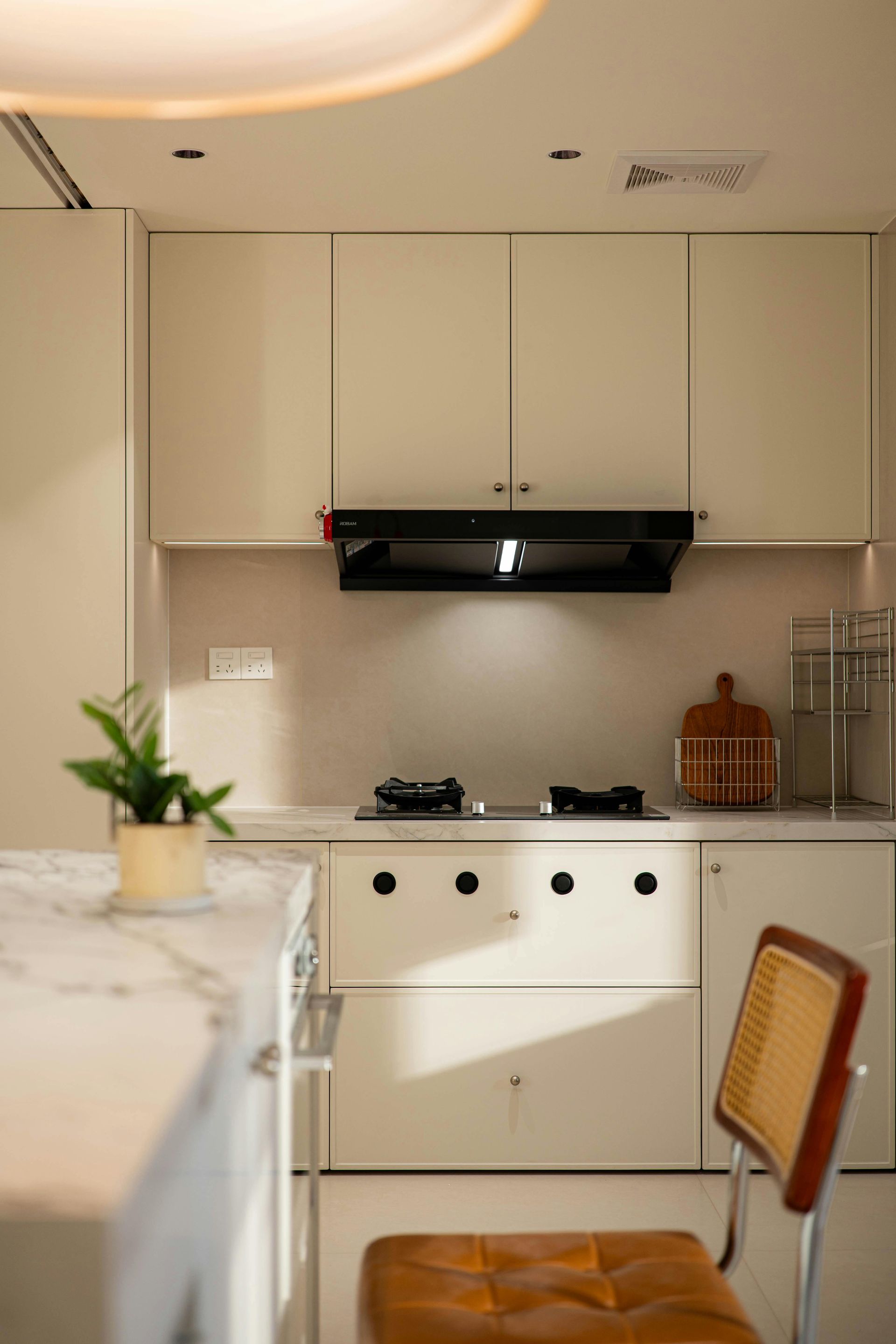 Kitchen and pantry organization with labeled containers Houston