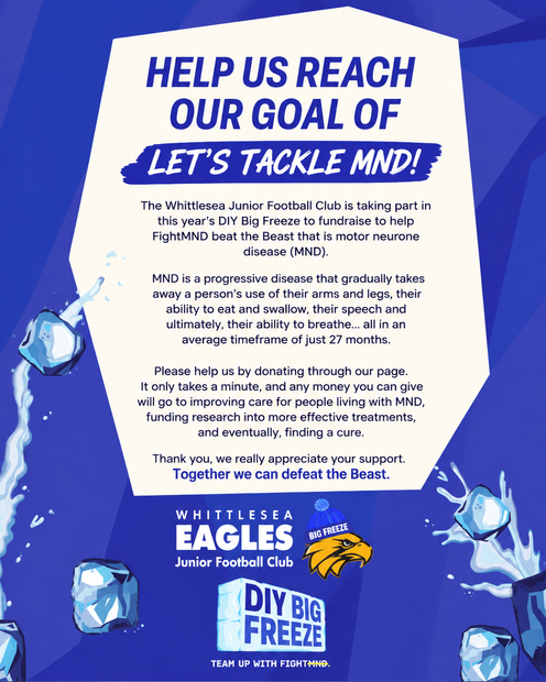 Whittlesea JFC “Team Sponsors Wanted” poster in blue and gold, promoting $800 sponsorship for club support.