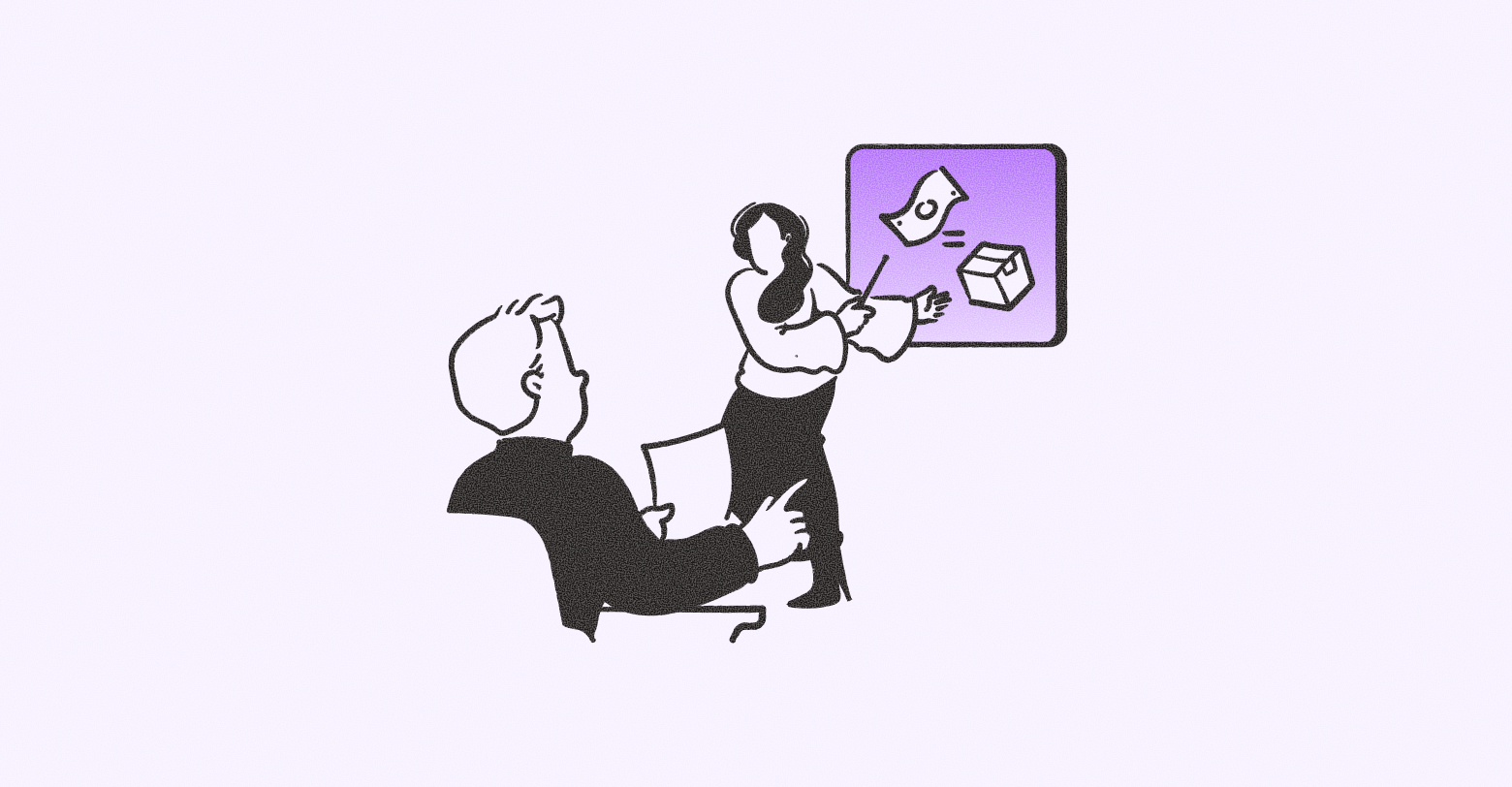 An agency presenting to their client