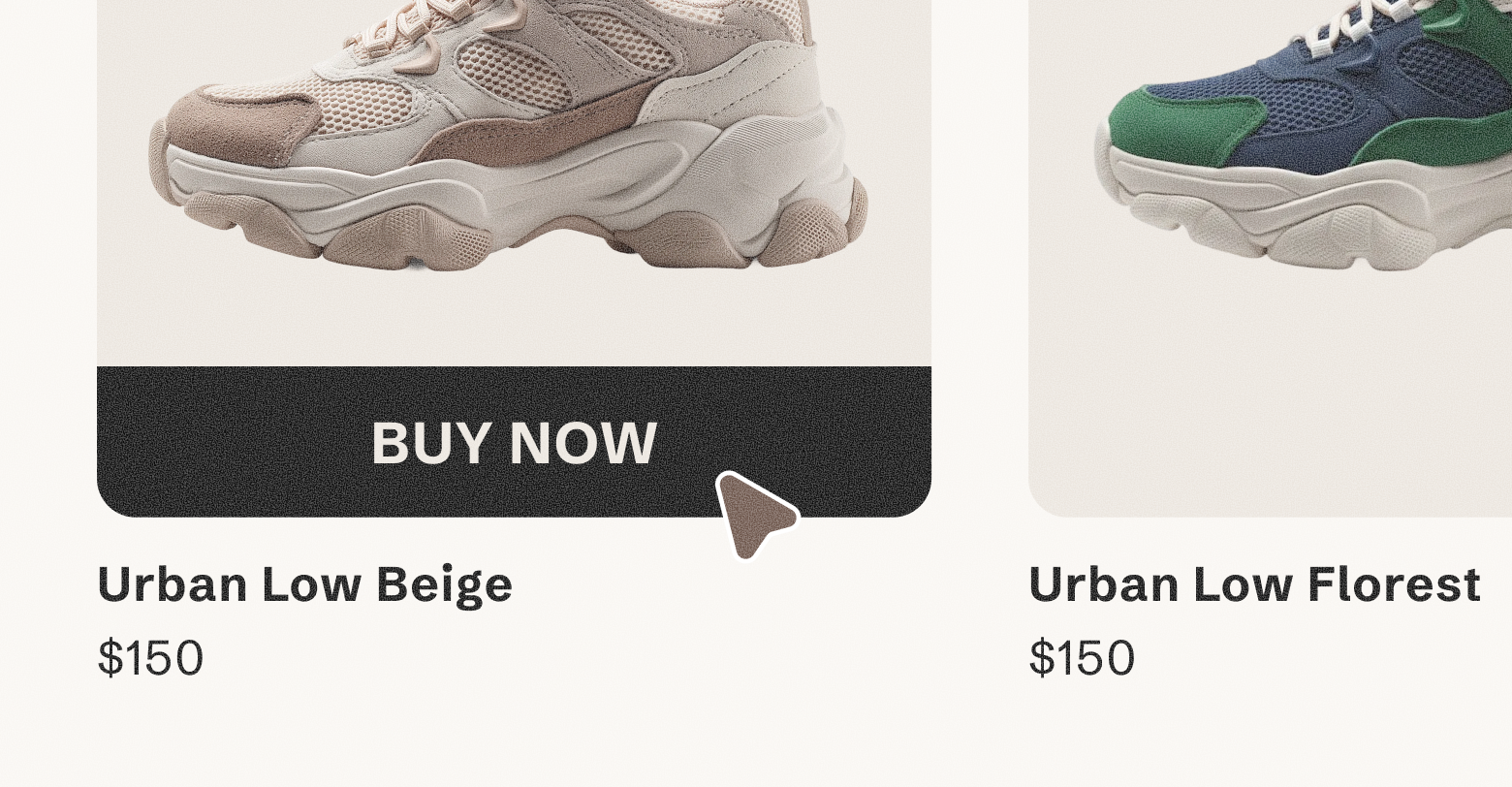 Urban Low Beige sneakers with 