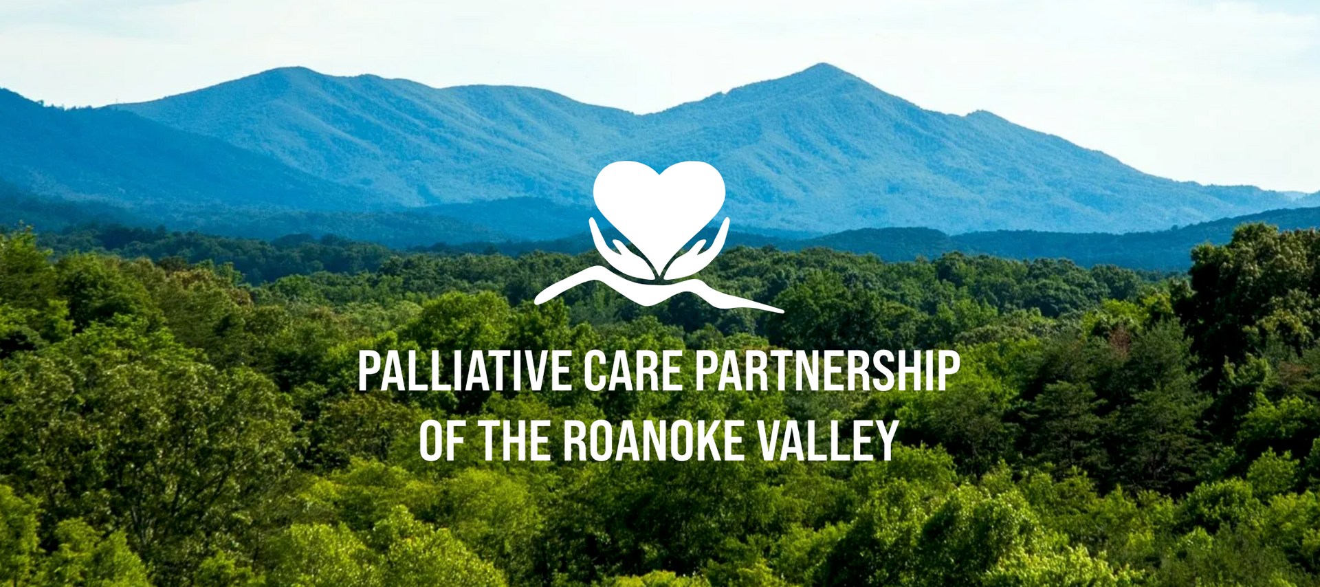 a logo for palliative care partnership of the roanoke valley