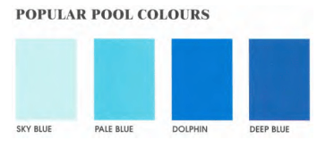 Popular Pool Colours — Brisbane, QLD — Pool Paint Brisbane