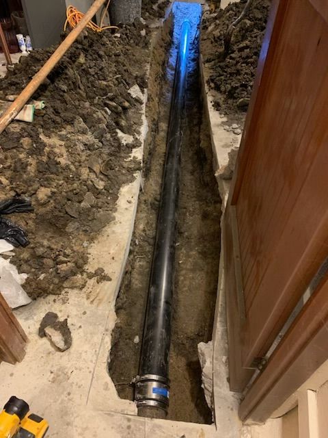 Main Sewer Line Repair 4 inches - Antioch, CA - T & C Plumbing