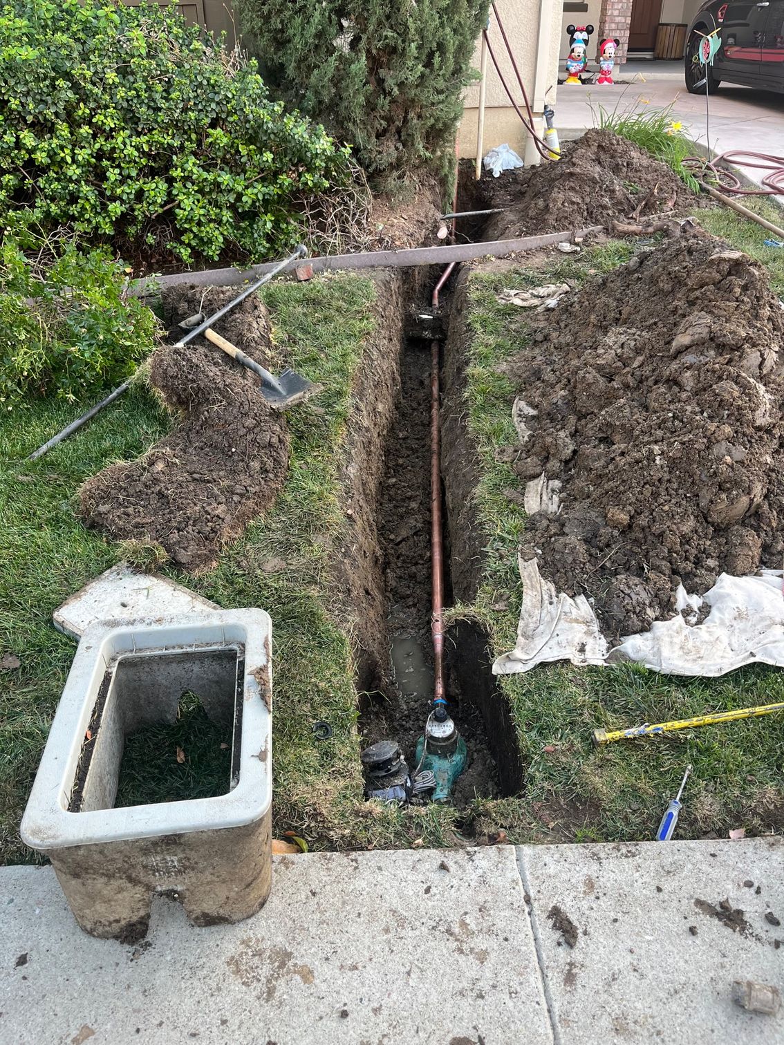 1 1/2 Water Line Replacement - Antioch, CA - T & C Plumbing