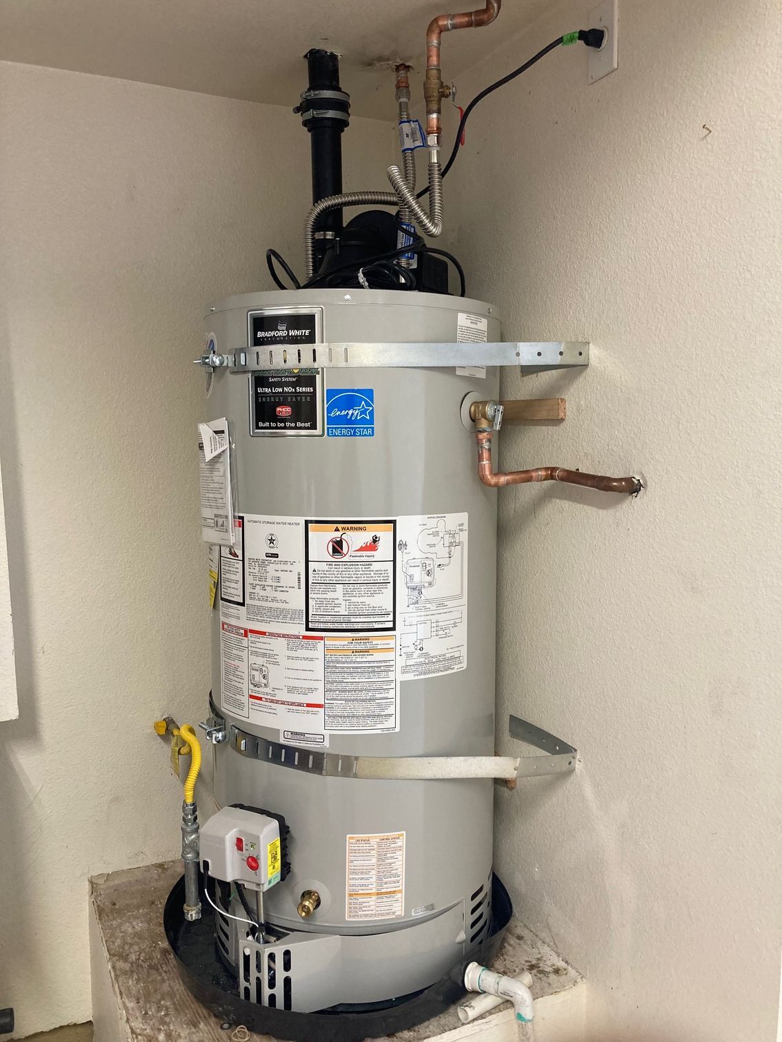 Power Vent Water Heater Replacement - Antioch, CA - T & C Plumbing