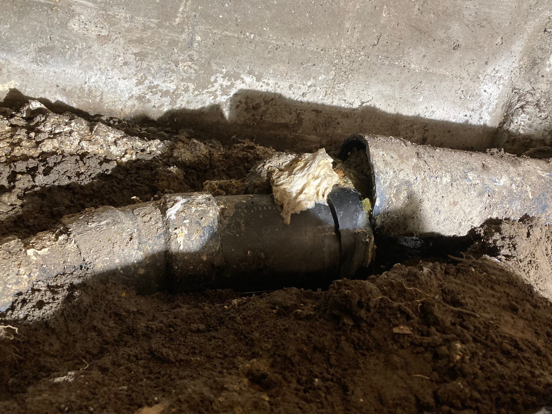 Collapsed Sewer Drain Repair - Antioch, CA - T & C Plumbing