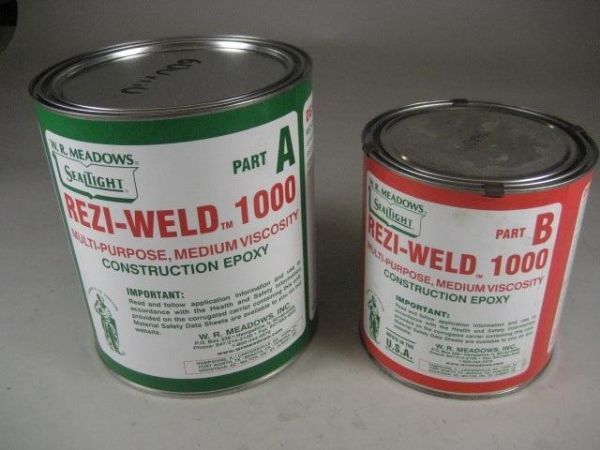 REZI-WELD 1000,  QUART. KIT PART A+B
