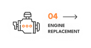 engine replacement icon | Dixon Tire Pros & Auto Repair