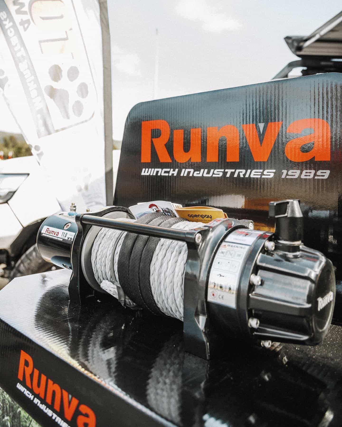 A Runva Winch is Sitting on Top of a Box — Nationwide Auto Service Centre in West Gosford, NSW
