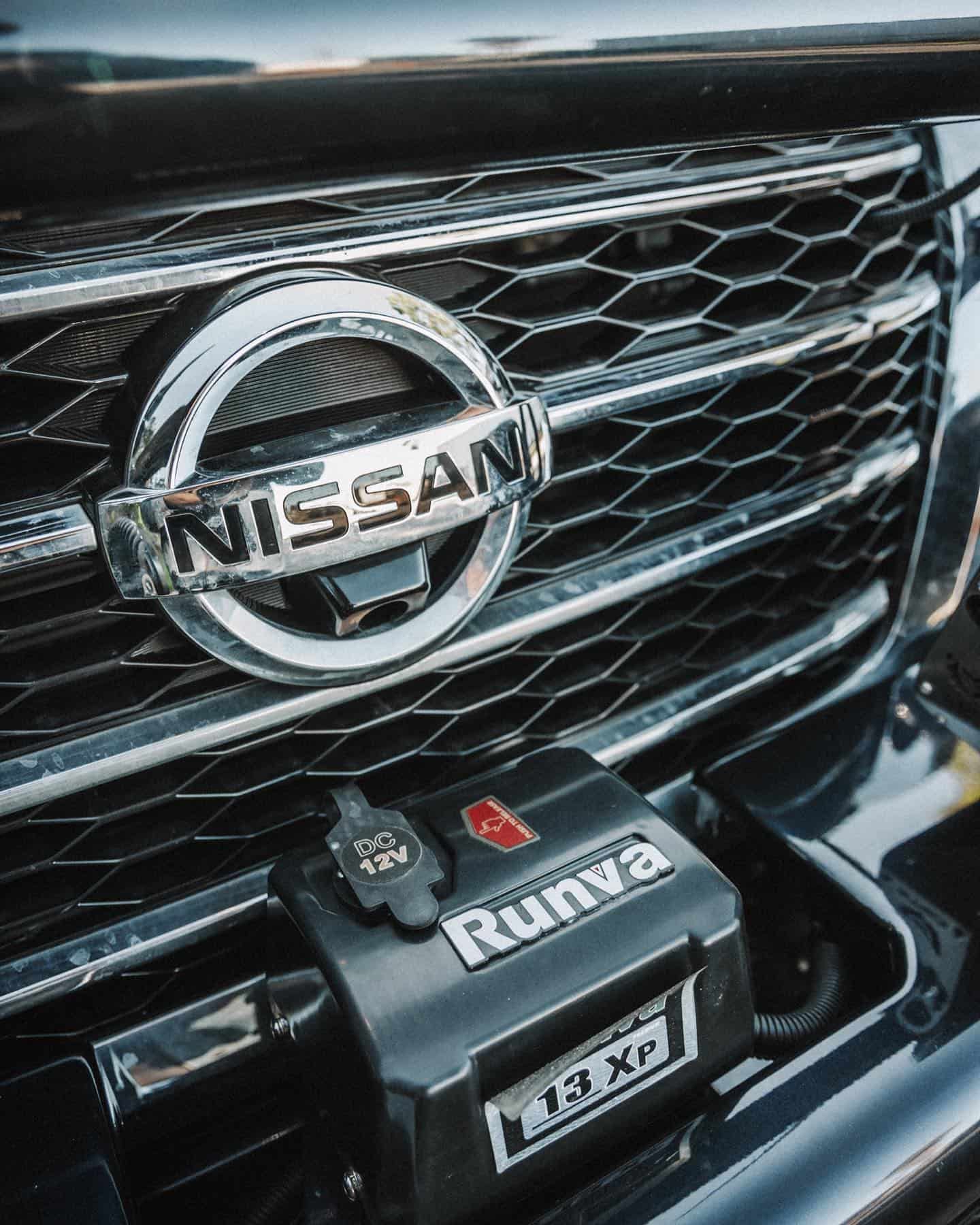 The Front of a Nissan Truck With a Winch Attached to It — Nationwide Auto Service Centre in West Gosford, NSW