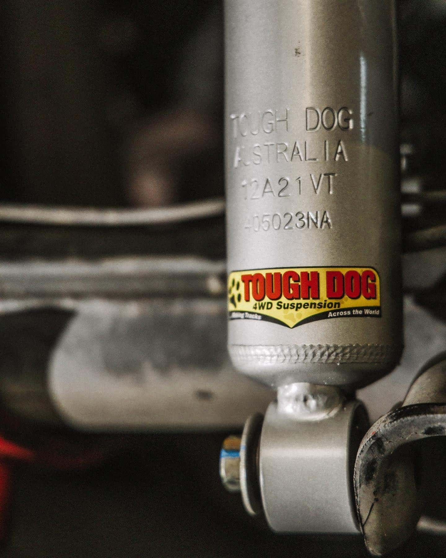 A Close Up of a Tough Dog Shock Absorber — Nationwide Auto Service Centre in West Gosford, NSW