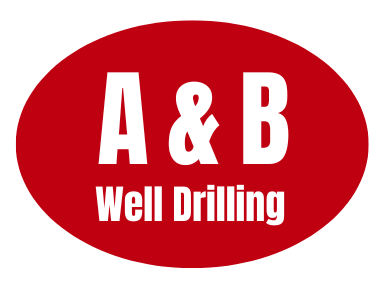 a & b well drilling logo