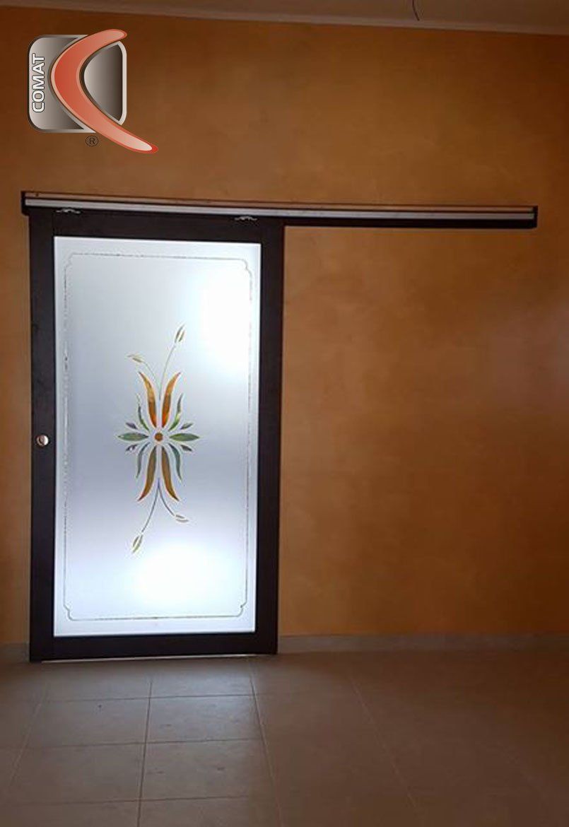 porta con vetrata artistica 04