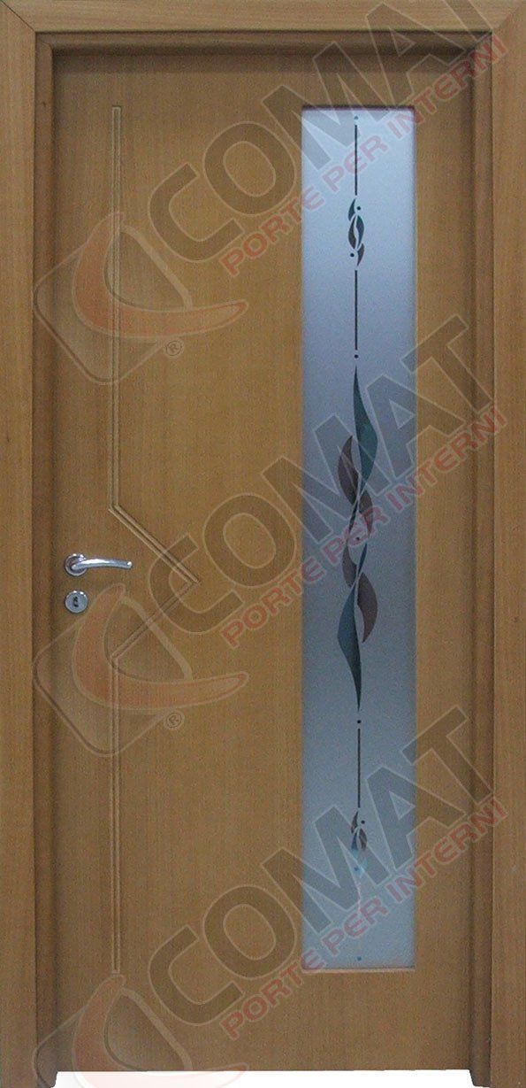 porta pantografata tang con vetro