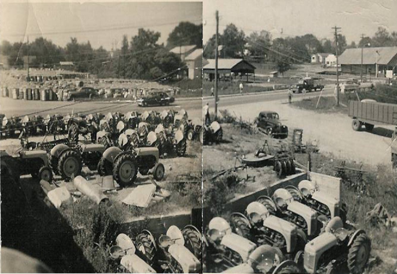 WT Lipsey Gin & Ford Tractor Dealership 1951
