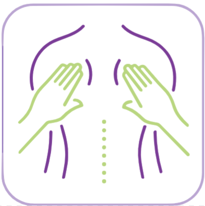 Un dessin au trait représentant une personne se couvrant les yeux avec ses mains.