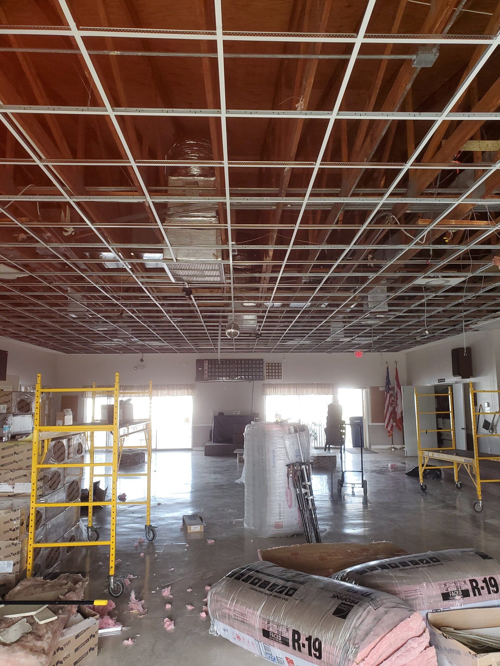 Acoustic Ceiling Install in New Port Richey, FL | Florida Acoustical Services LLC