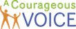 A Courageous Voice's company logo.