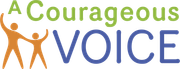 A Courageous Voice's company logo.