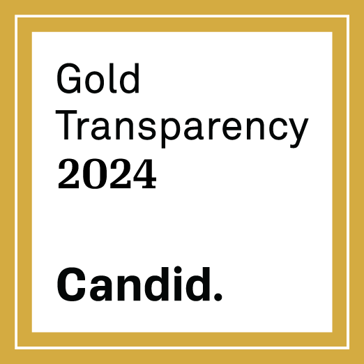 A Courageous Voice earned the Gold Transparency from Candid as a nonprofit organization.