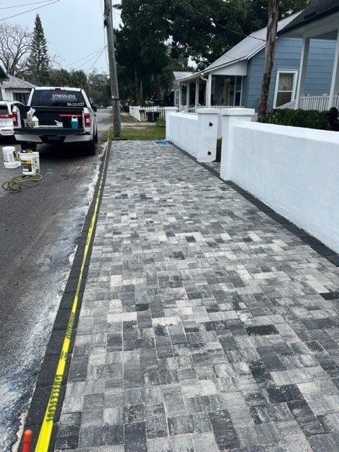 After Paver Cleaning - Palm Coast, FL - Stressless Pressure Washing and Paver Sealing