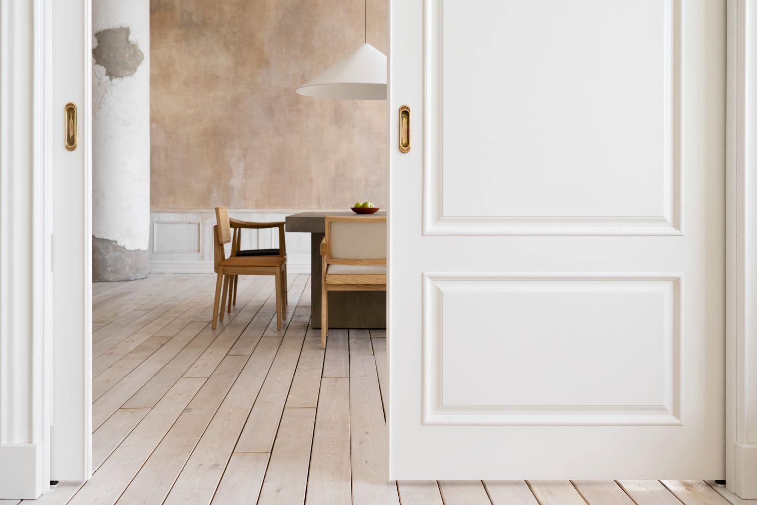 Porte interne in legno e PVC