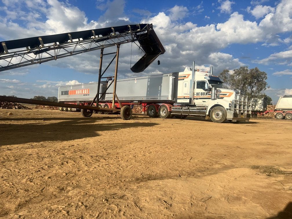 Wide View  Of A Dirt Field With Shed — BC Bulk Haulage In Tamworth, NSW