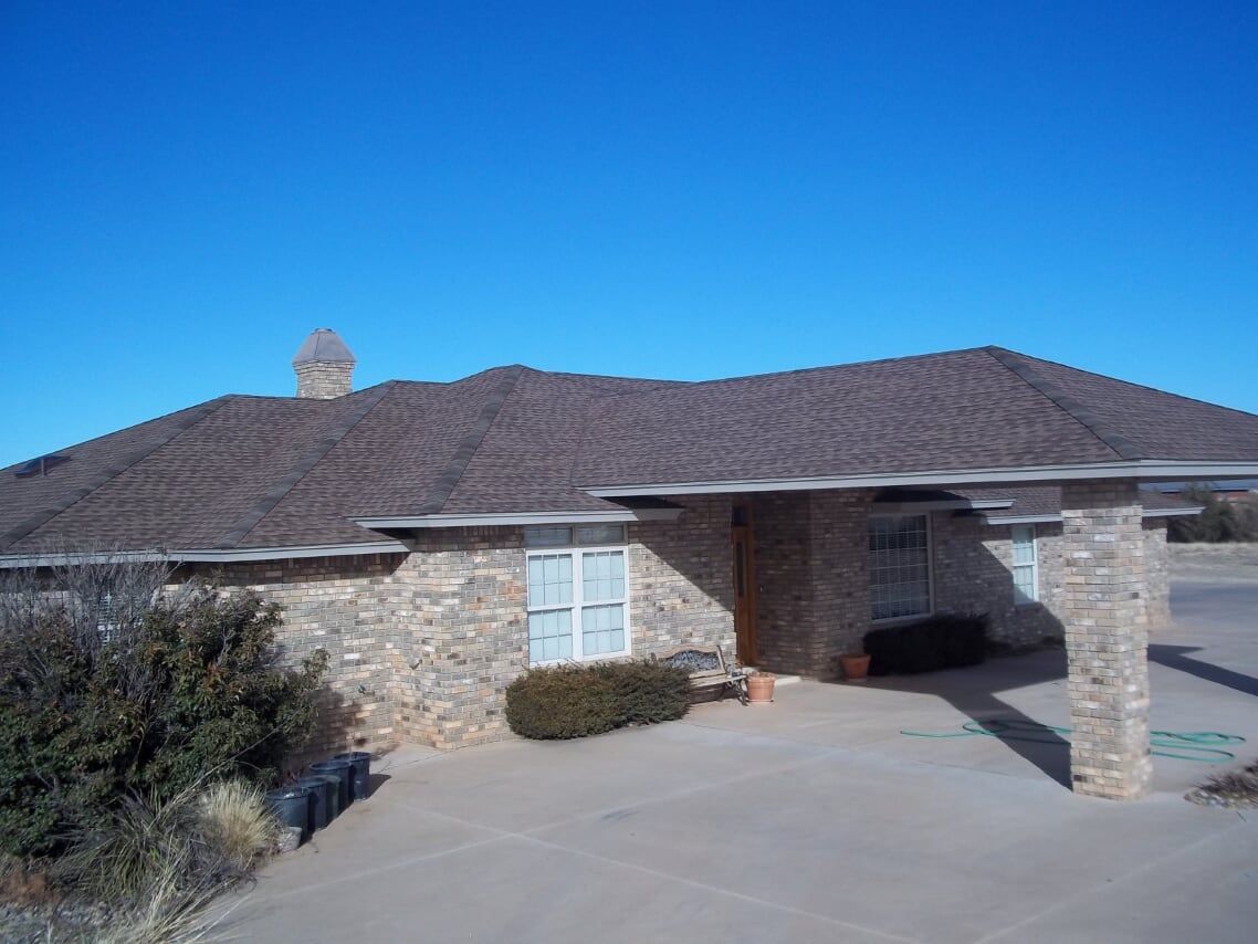 Brown Roof — Clovis, N.M. — Centerline Roofing & Construction
