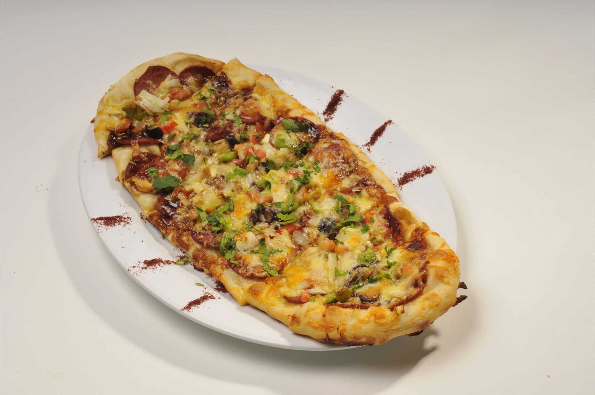 Beautiful Turkish Pide on a Plate — Turquoise Turkish Restaurant in Queanbeyan, NSW