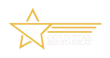 Gold star logo with gold star, horizontal lines, and "GOLD STAR MECHANICAL" text.
