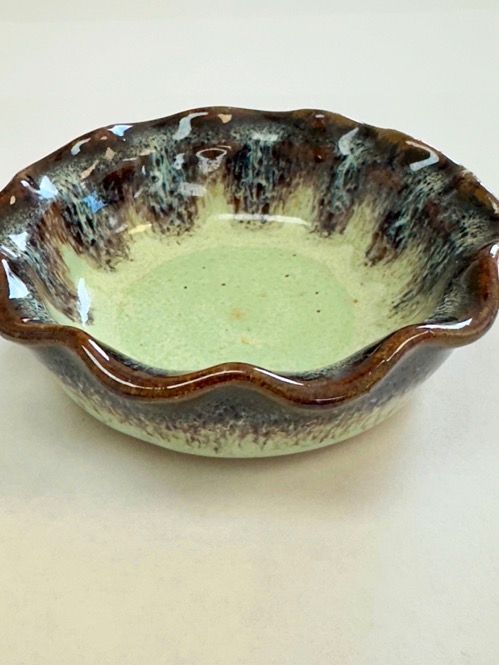 Down To Earth Pottery -small 3 inch bowl original made in the USA