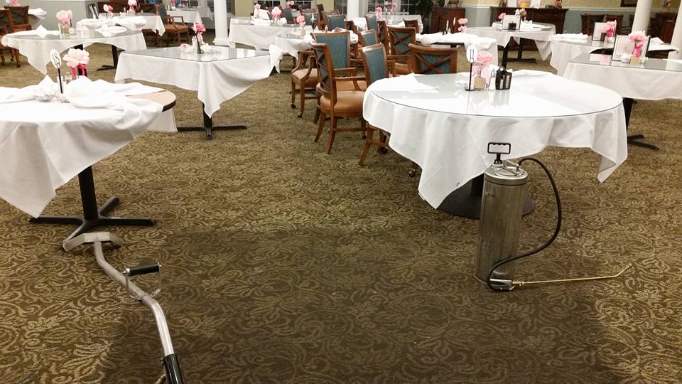 Floor Cleaning Service — Nicely Prepared Restaurant in Ira Township, MI