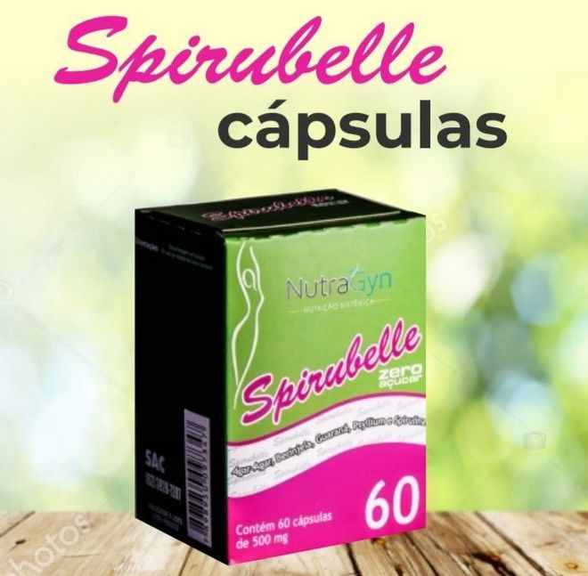 Spirubelle c/60 cápsulas