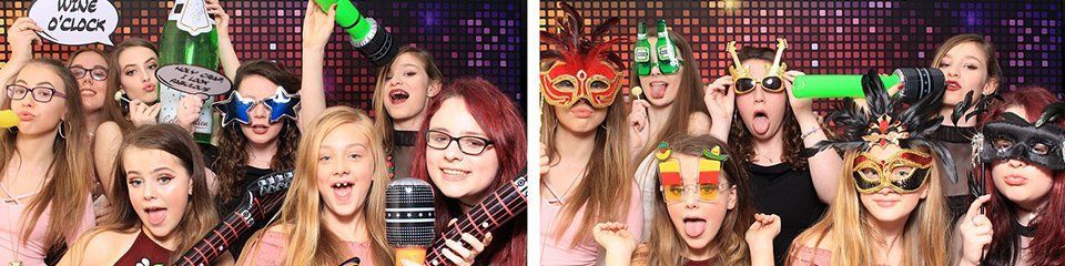 18th Birthday Party Photo Booth - www.intheframephotobooths.co.uk