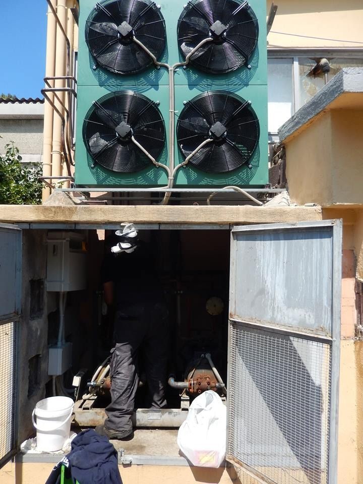 montaggio cella a bassa temperatura