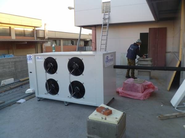 Grande unità di raffreddamento industriale 