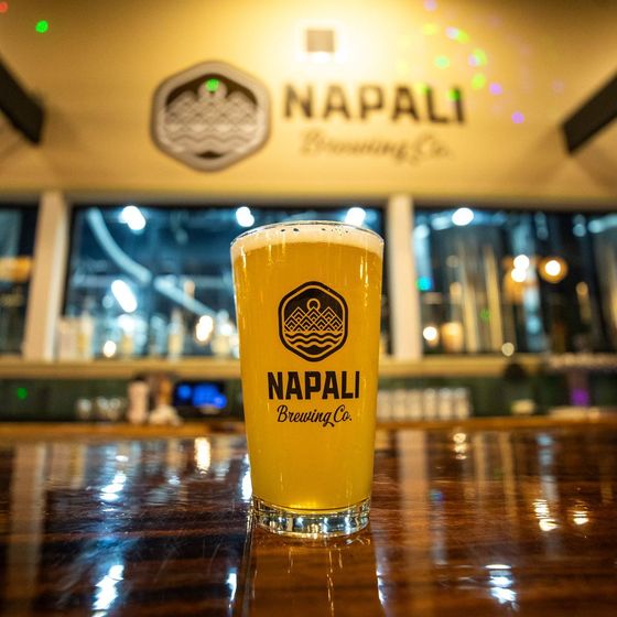 Beer at Napali Brewing Company