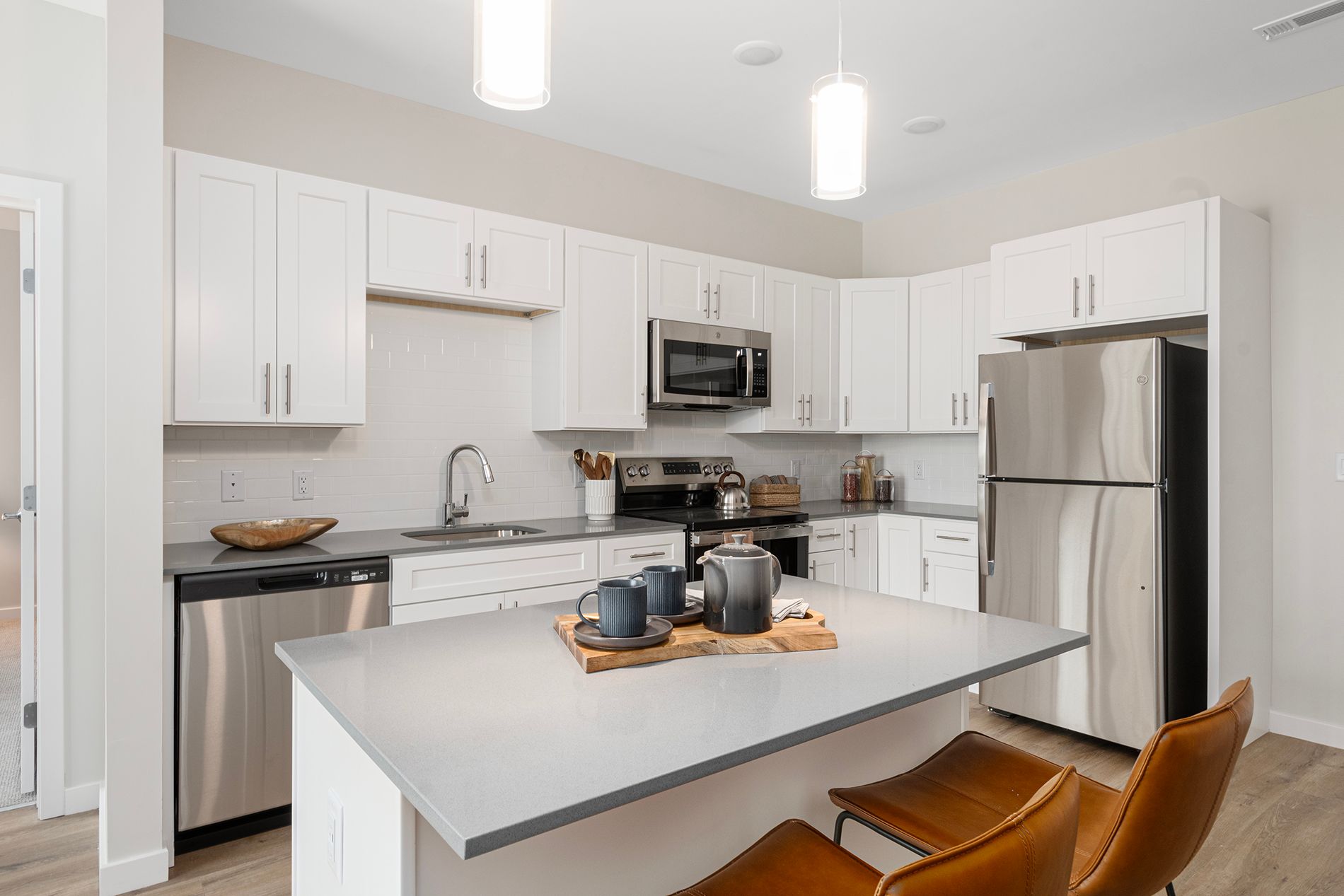 Rivage high ceiling clubhouse