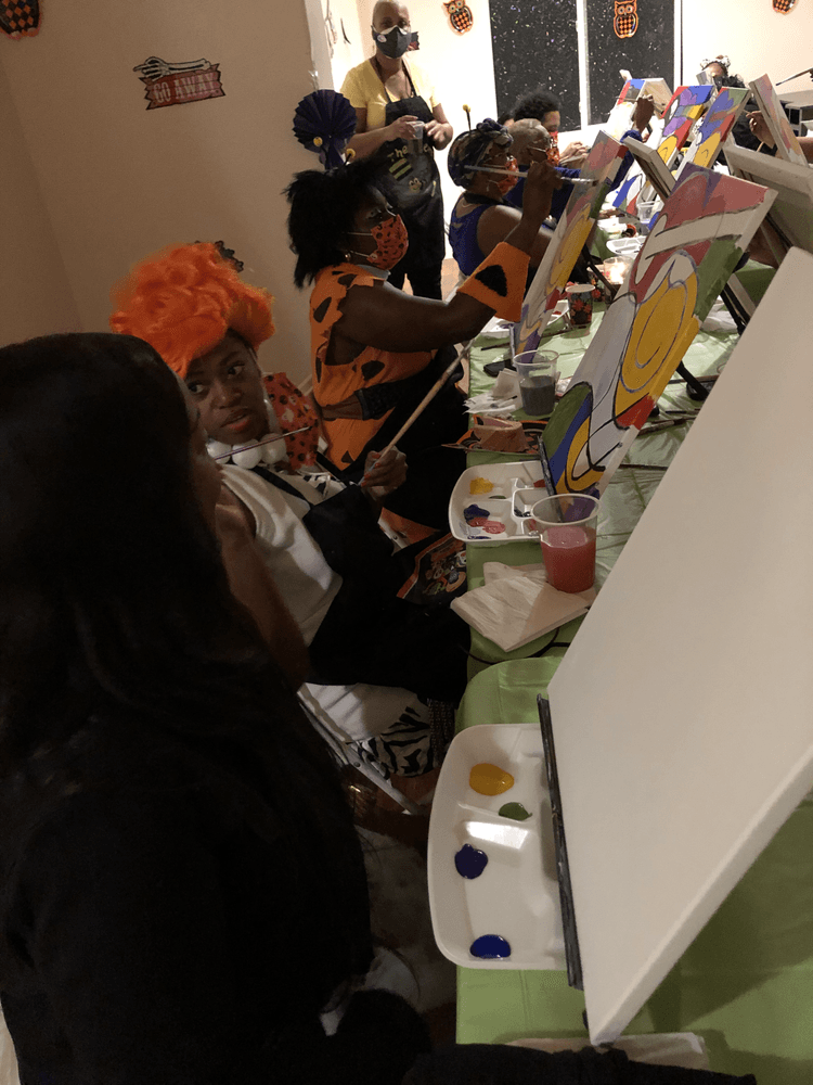 Halloween Paint Party — Los Angeles, CA — Paint Hive Studio